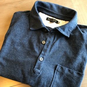 Banana Republic polo shirt, blue, XL
